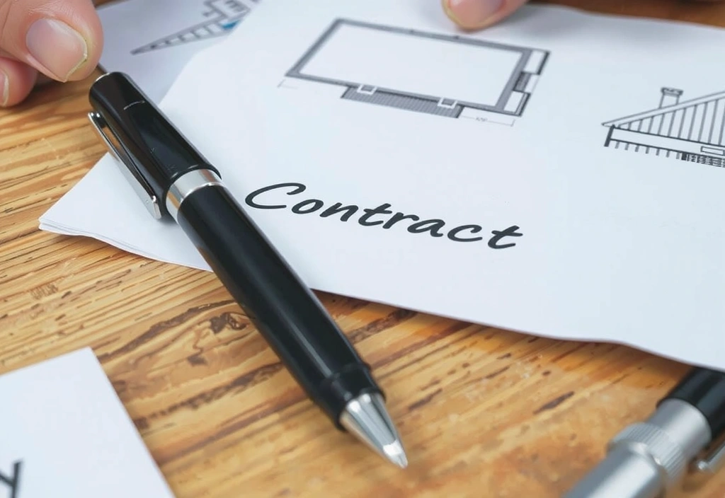 Firma de contrato de obra