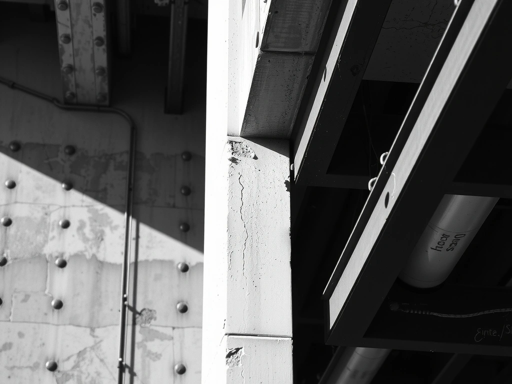 Textura de concreto y acero