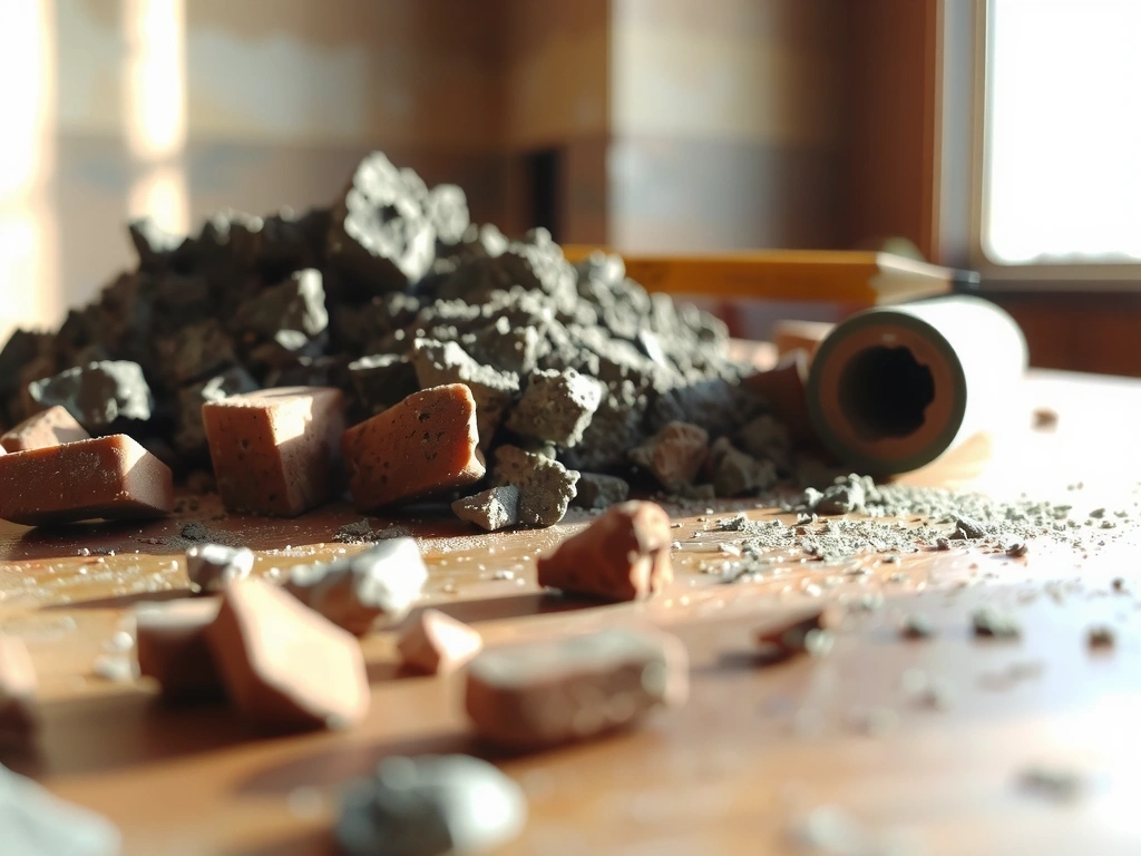 Textura de construcción y planos