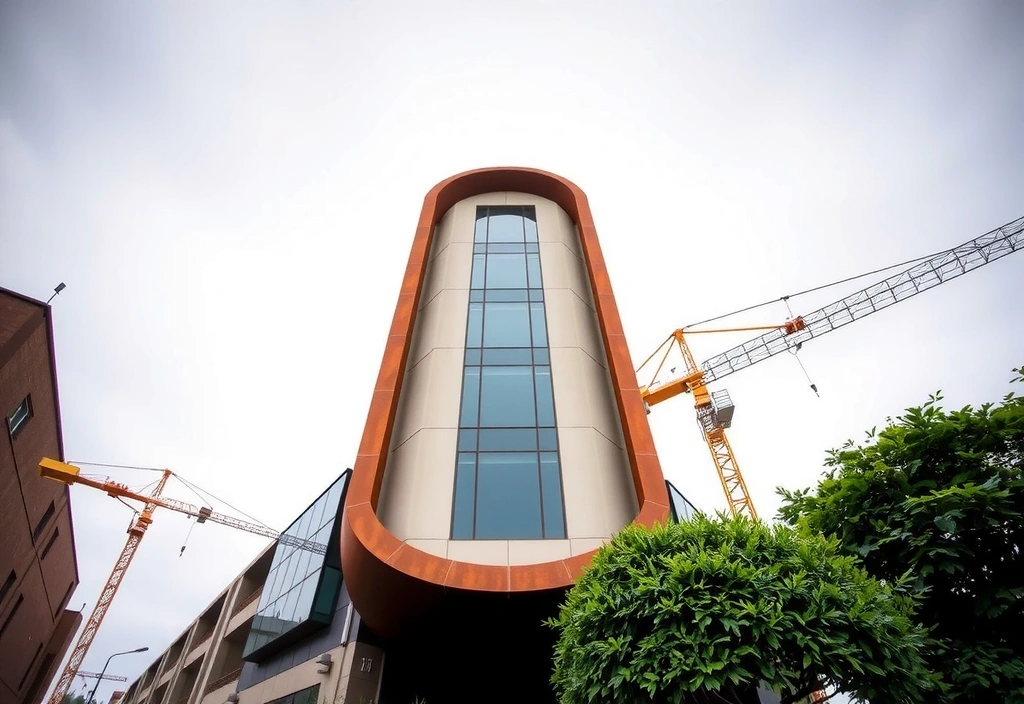 Torre Eje Central - Fachada