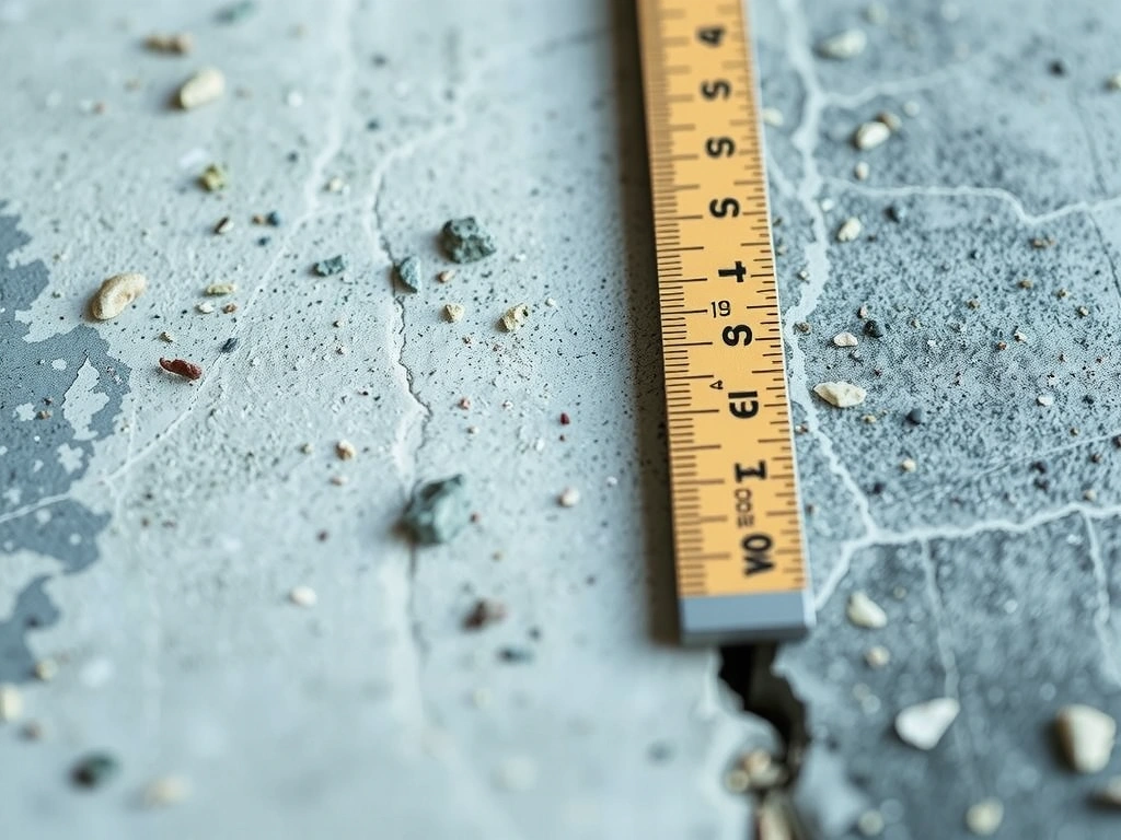 Textura de concreto de alta tolerancia